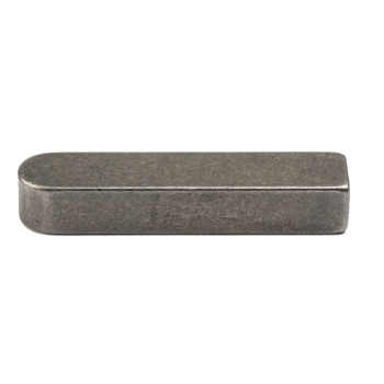 Round Fronted Key Round One End Parallel Keys Type AB 8 x 7 x 32mm Round One End Key ...