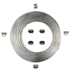 3/4" x 30.5 Meter/100 Foot Banding, Stainless Steel