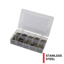 Stainless Steel Cotter Pins, metric selection