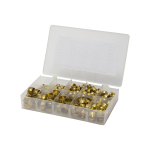 Barrel/Stepped Olives, Brass metric selection