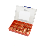 Plain Copper Washers, inch selection