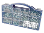 Twin-Threaded Woodscrews, cross recess double countersunk, inch selection