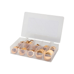 Copper Sealing Washers, metric selection